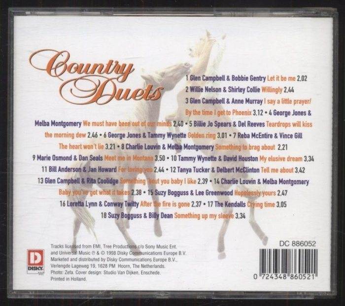 Various - Country Duets (CD)