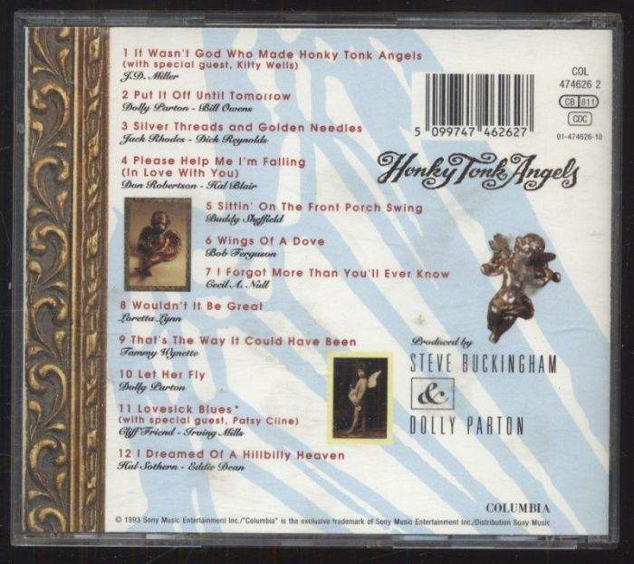 Loretta Lynn, Dolly Parton, Tammy Wynette - Honky Tonk Angels (CD)