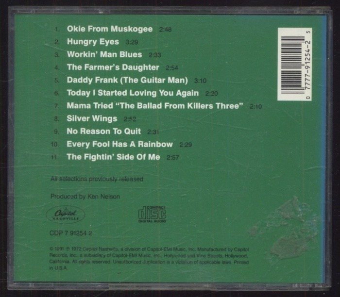 Merle Haggard - The Best Of The Best Of Merle Haggard (CD)