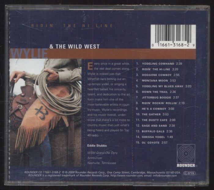 Wylie & The Wild West - Ridin' The Hi-Line (CD)