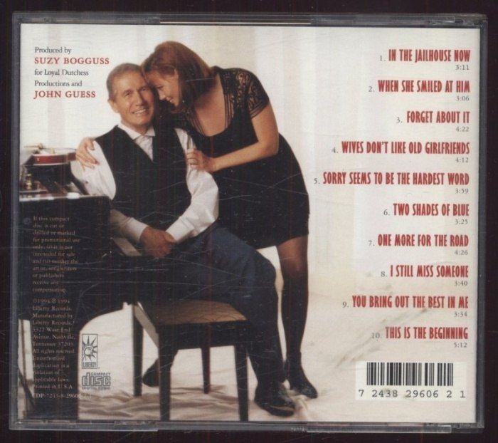 Suzy Bogguss & Chet Atkins - Simpatico (CD)