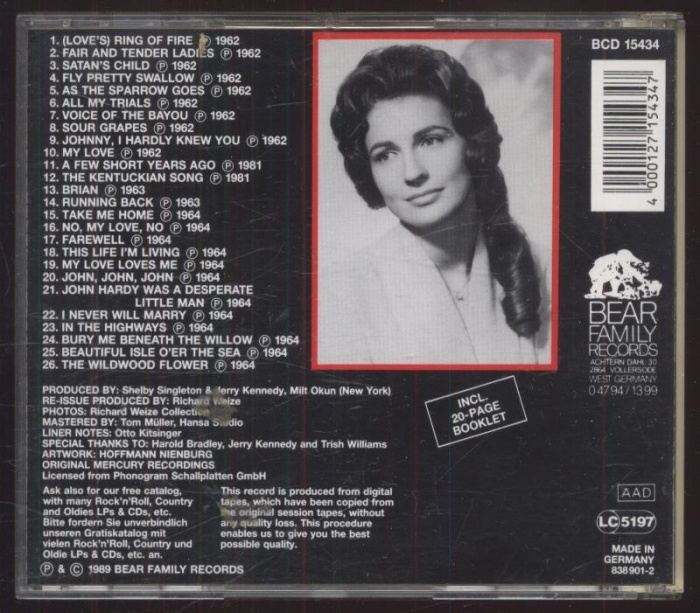 Anita Carter - Ring Of Fire (CD)