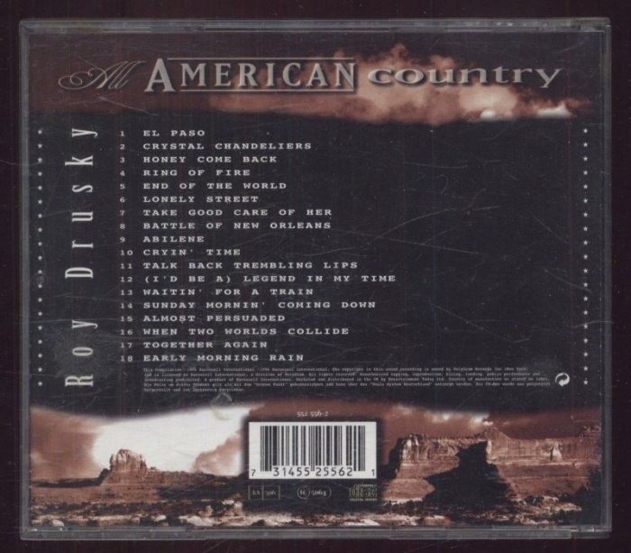 Various - All American Country (CD)