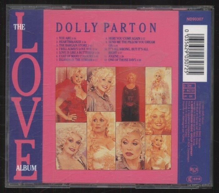 Dolly Parton - The Love Album (CD)