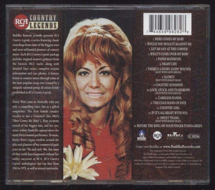 Dottie West - RCA Country Legends (CD)
