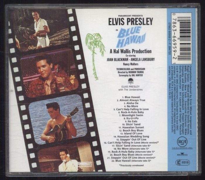 Elvis Presley - Blue Hawaii (CD)
