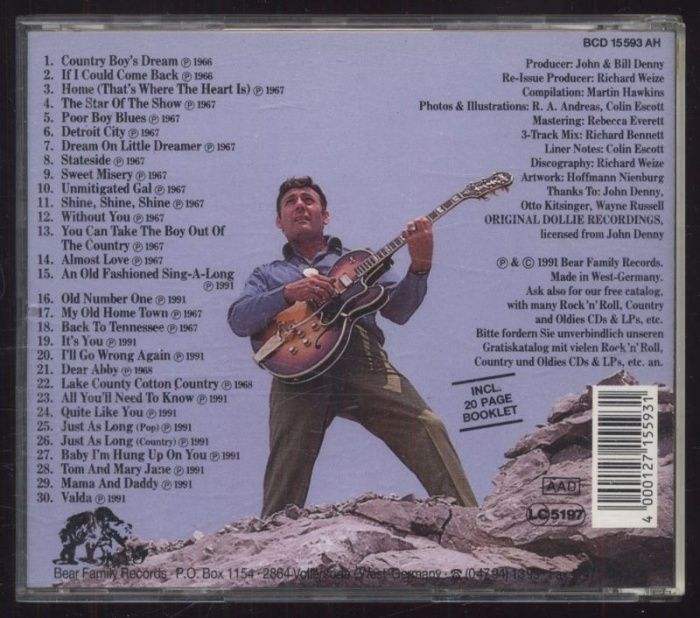 Carl Perkins - The Dollie Masters - Country Boy's Dream (CD)