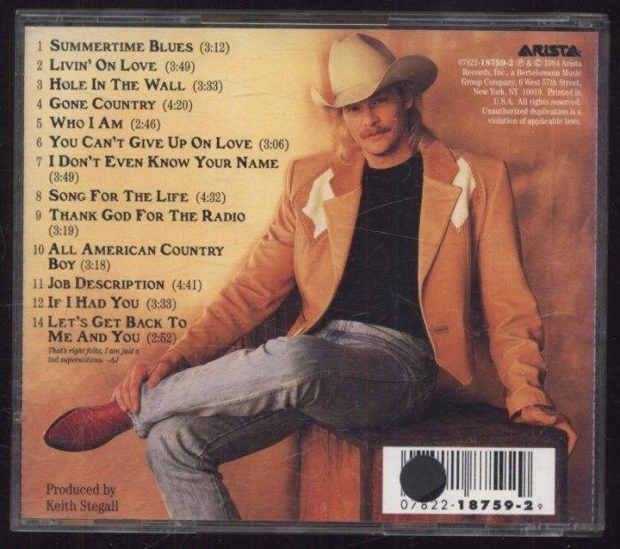 Alan Jackson - Who I Am (CD)