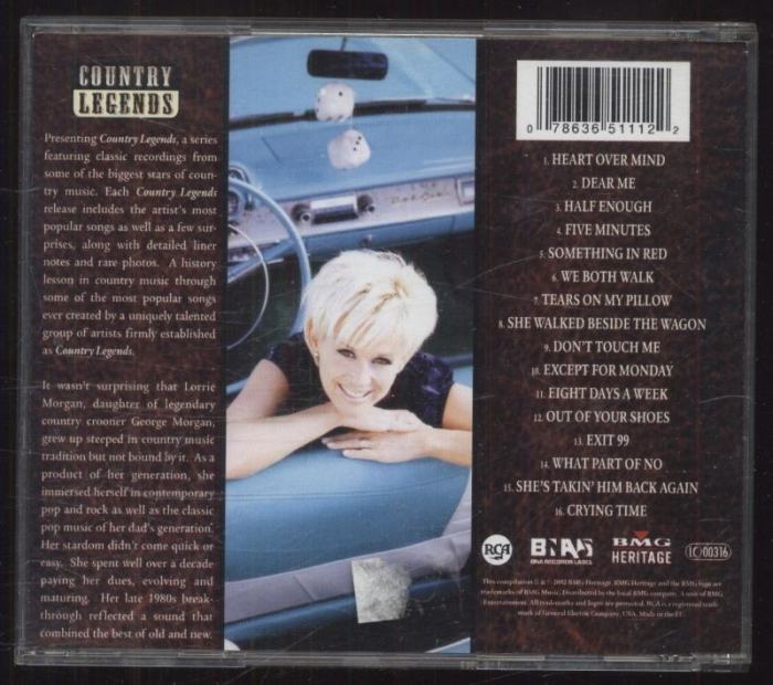 Lorrie Morgan - Country Legends (CD)