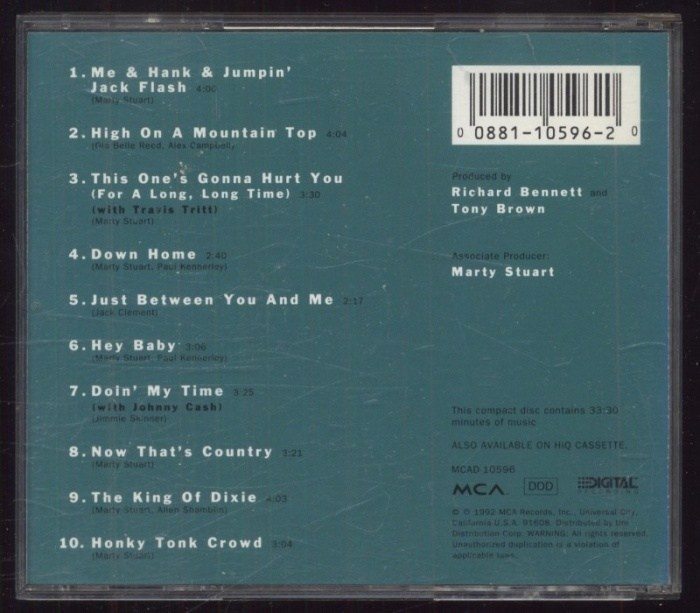 Marty Stuart - This One's Gonna Hurt You (CD)