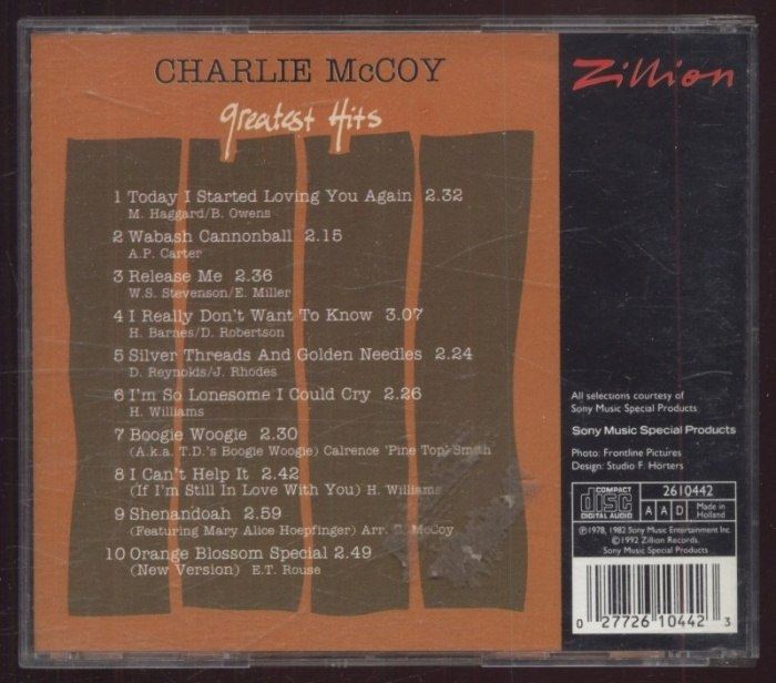 Charlie McCoy - Greatest Hits (CD)
