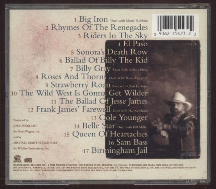 Michael Martin Murphey - Cowboy Songs III (Rhymes Of The Renegades) (CD)