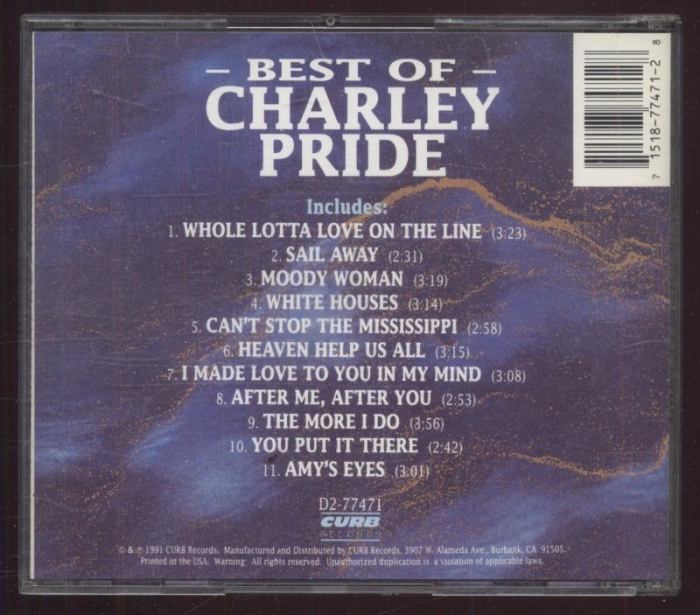 Charley Pride - The Best Of (CD)