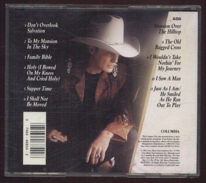 Ricky Van Shelton - Don't Overlook Salvation (CD)