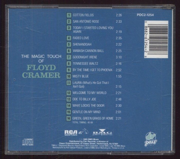 Floyd Cramer - The Magic Touch Of Floyd Cramer (CD)