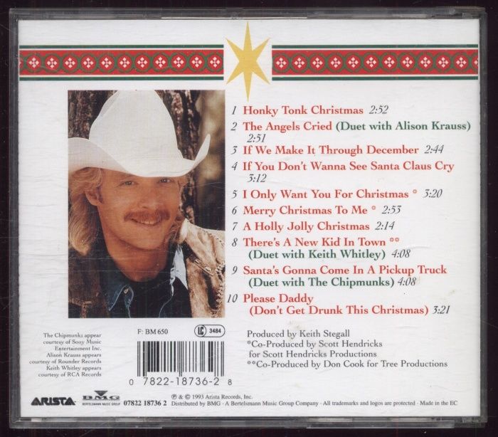 Alan Jackson - Honky Tonk Christmas (CD)