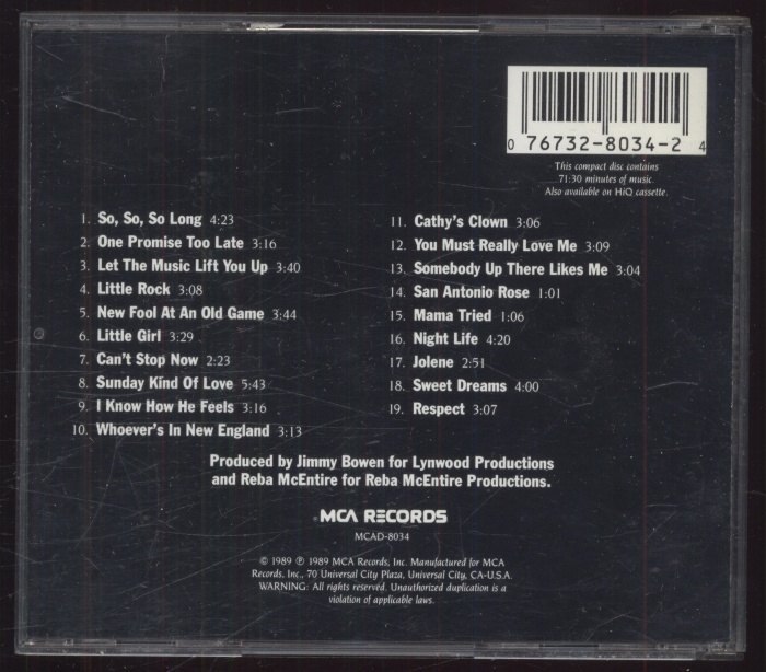 Reba McEntire - Live (CD)