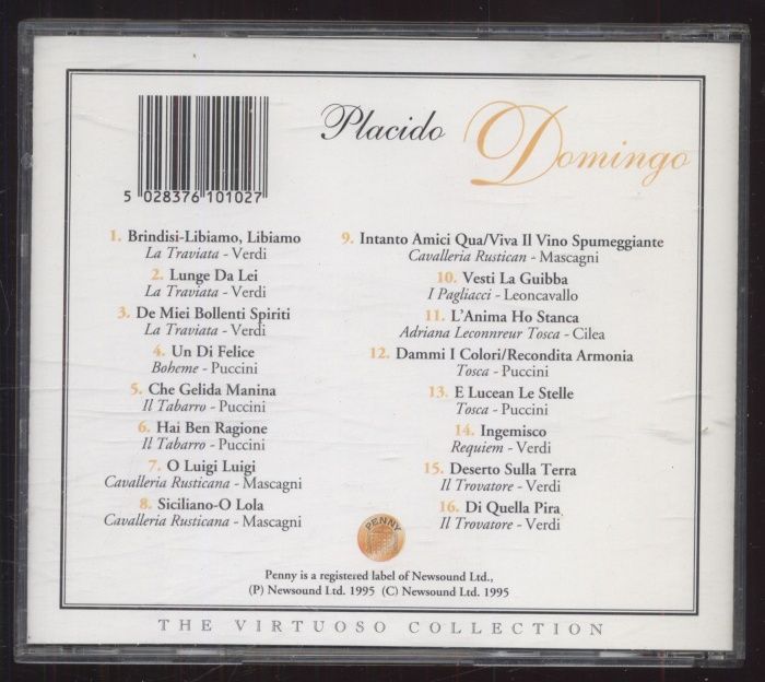 Placido Domingo - The Virtuoso Collection (CD)