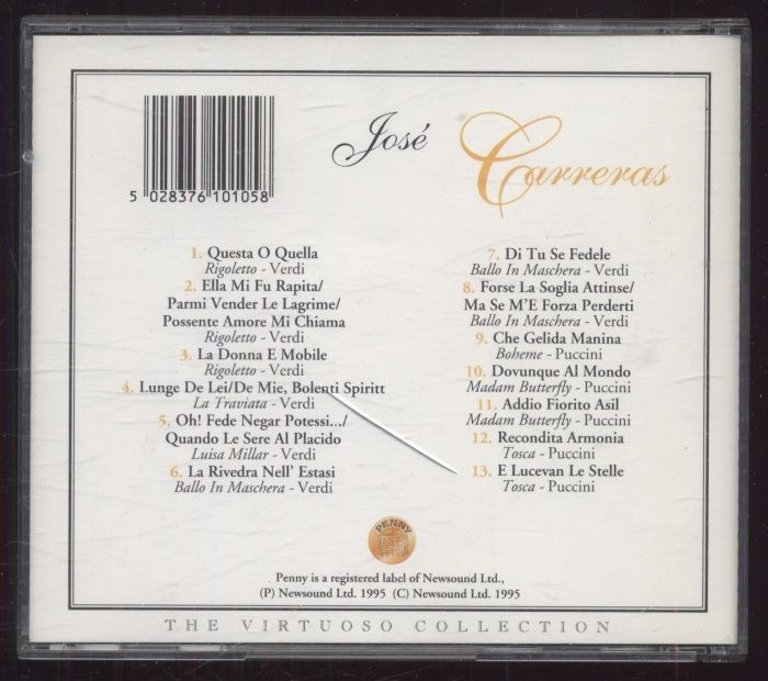 José Carreras - The Virtuoso Collection (CD)