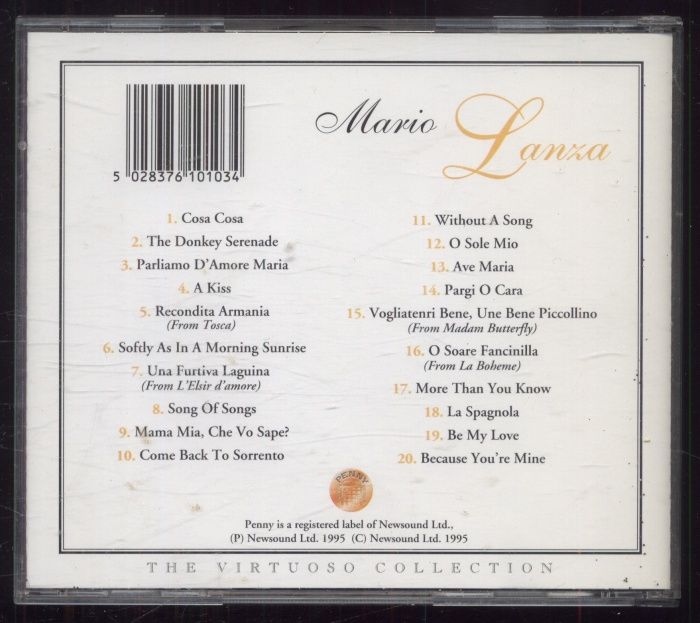 Mario Lanza - The Essential Performance (CD)