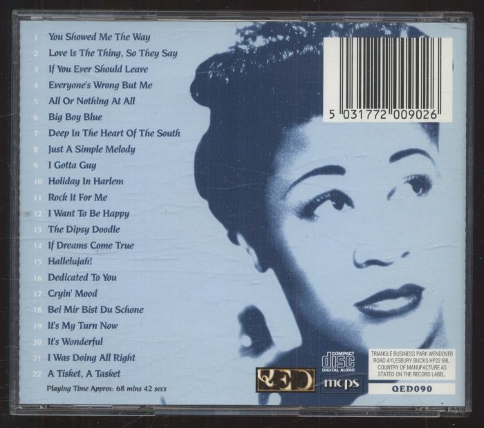 Ella Fitzgerald - A Tisket, A Tasket (CD)