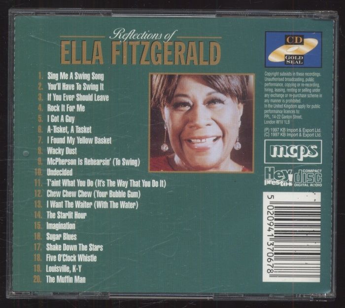 Ella Fitzgerald - Reflections Of Ella Fitzgerald (CD)