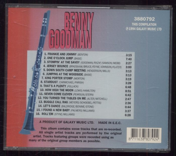 Benny Goodman - Greatest Hits (CD)