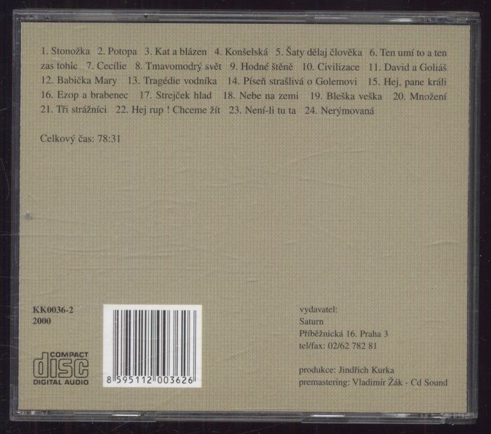Jan Werich - Nebe na zemi (CD)