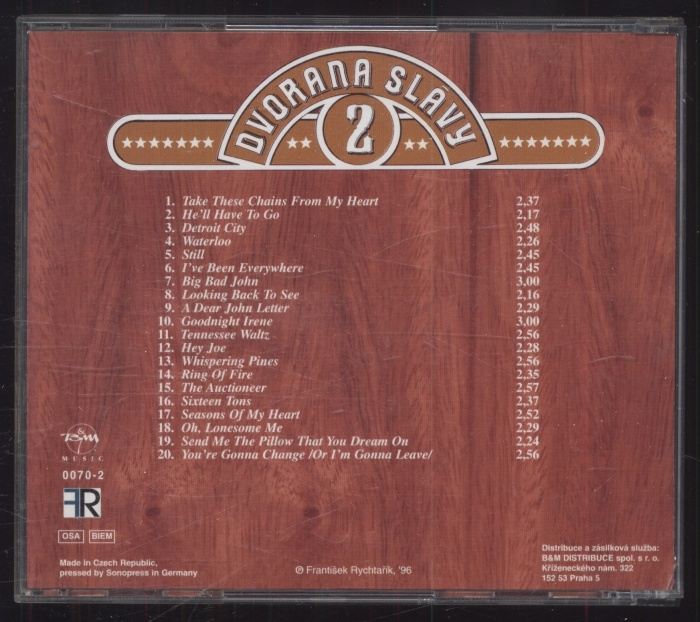 Various - Dvorana slávy 2 (CD)