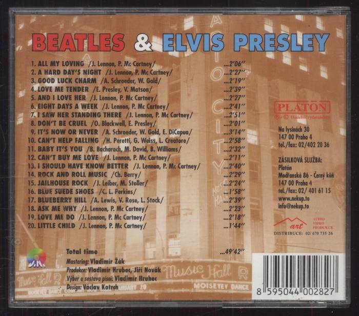 Beatles & Elvis Presley - Beatles & Elvis Presley (CD)