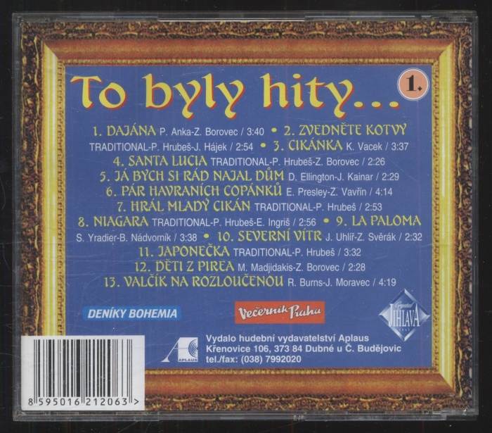 Various - To byly hity... 1. (CD)