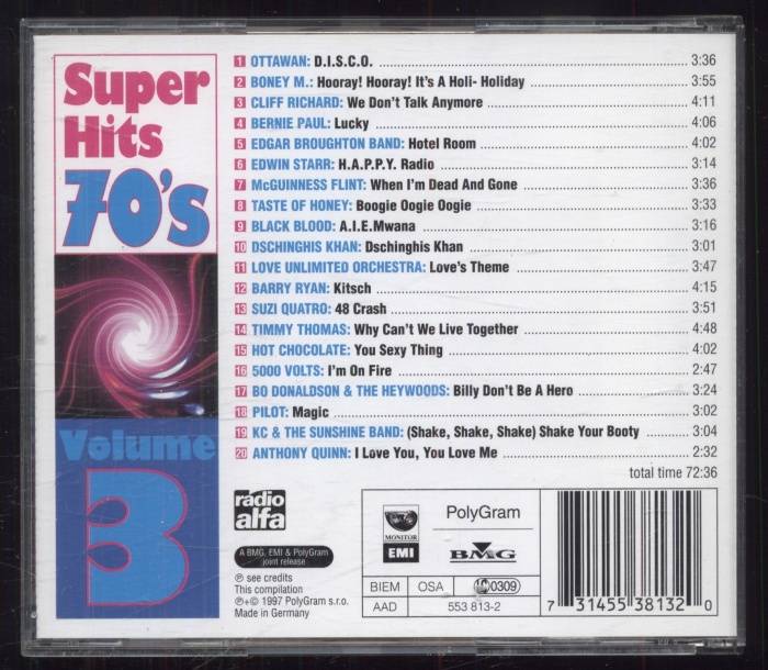 Various - Super Hits 70's Volume 3 (CD)