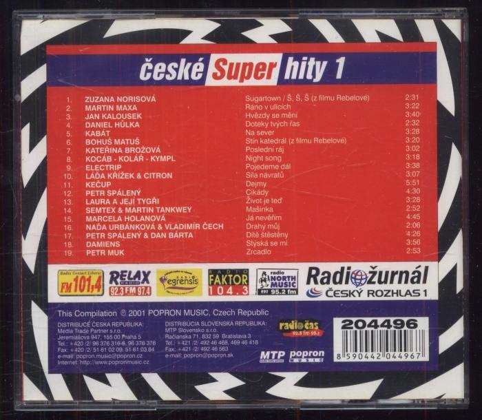 Various - České super hity (CD)