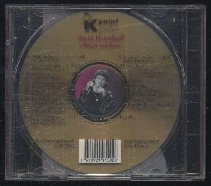 David Hasselhoff - Night Rocker (CD)