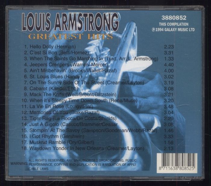 Louis Armstrong - The Starlight Collection (CD)