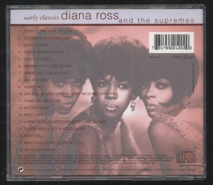 Diana Ross & The Supremes - Early Classics (CD)