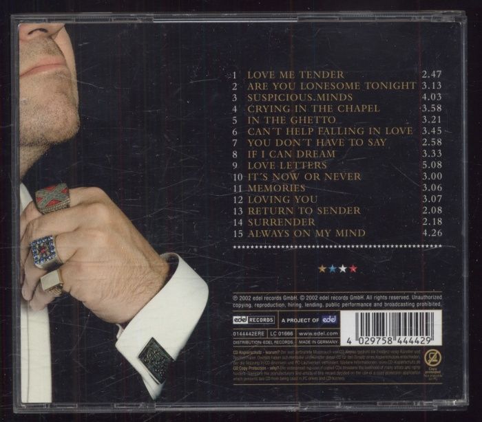 Las Vegas International Philharmonic - Plays Elvis Presley's Ballads (Love Me Tender) (CD)