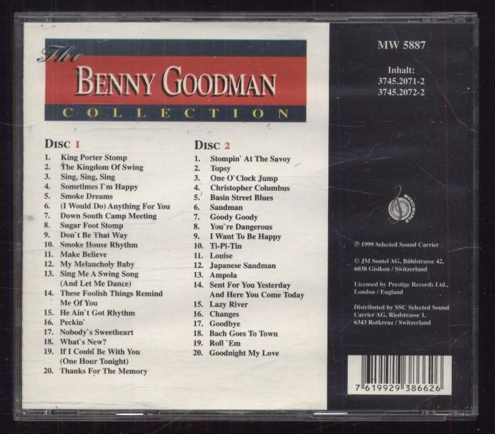 Benny Goodman - The Benny Goodman Collection (2CD)