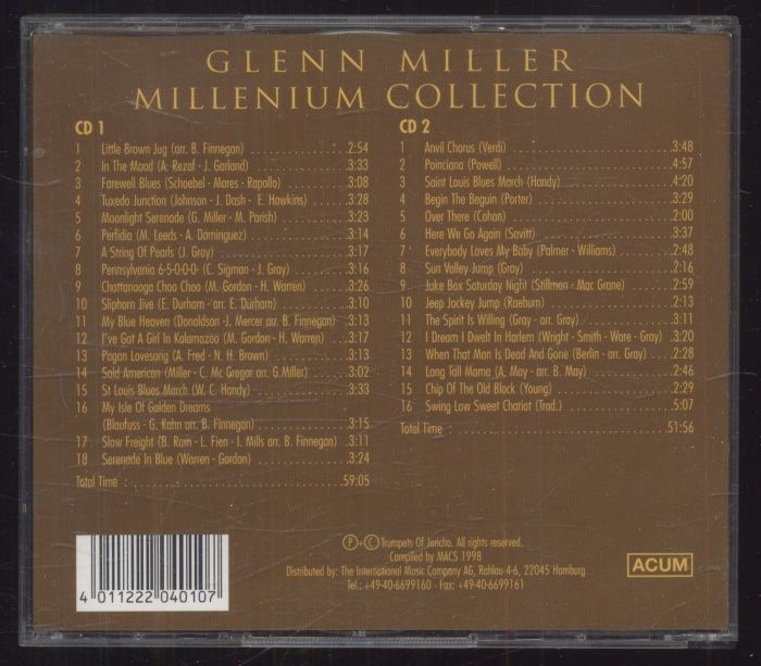 Glenn Miller - Millenium Collection (2CD)
