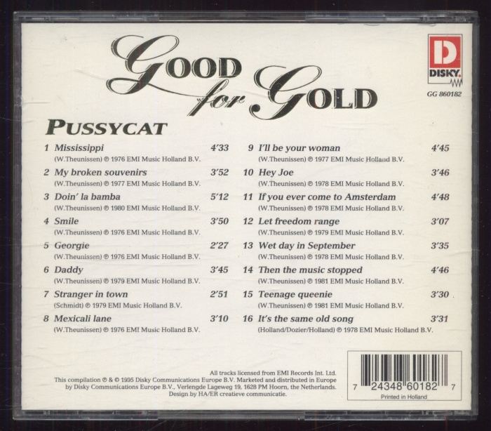Pussycat - Good For Gold (CD)