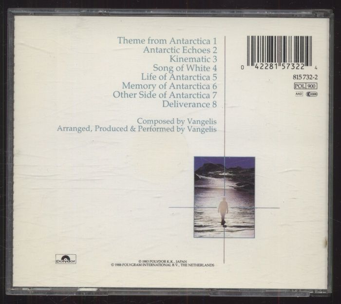 Vangelis - Antarctica (Music From Koreyoshi Kurahara's Film) (CD)