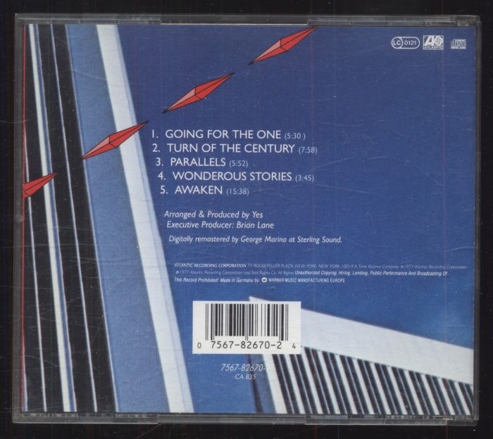 Yes - Going For The One (CD)