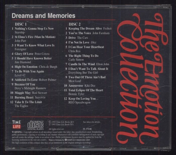 Various - Dreams And Memories (CD)