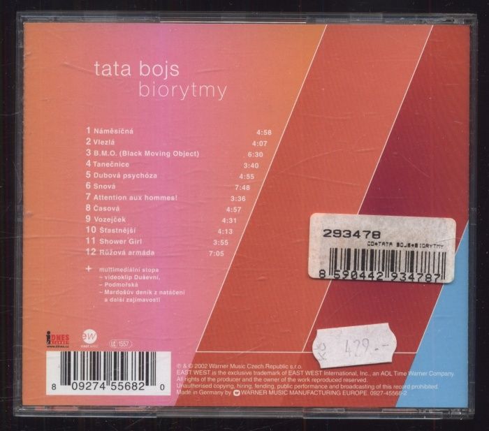 Tata Bojs - Biorytmy (CD)