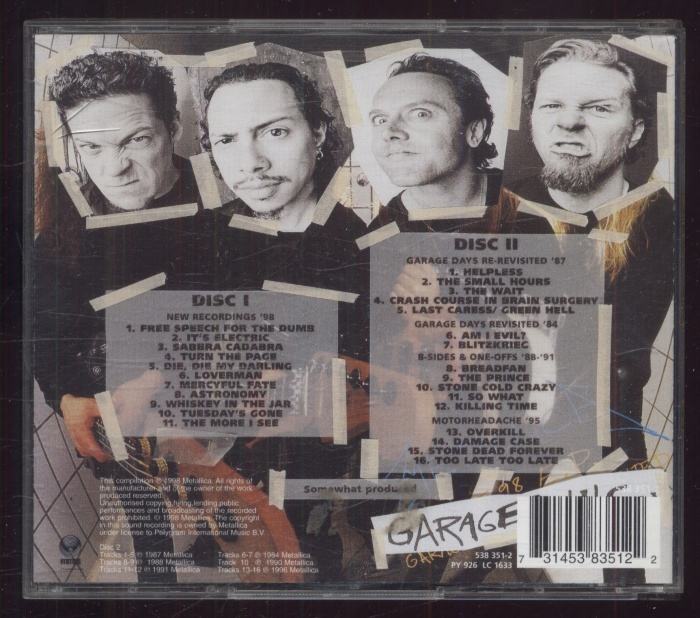Metallica - Garage Inc. (CD)