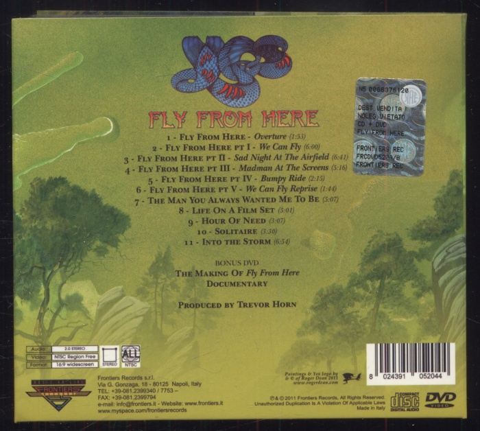 Yes - Fly From Here (CD+DVD)