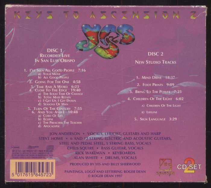 Yes - Keys To Ascension 2 (2CD)