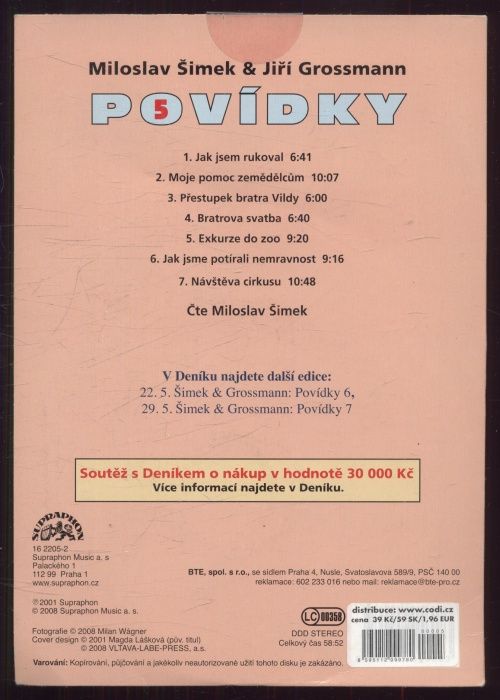 Šimek & Grossmann - Povídky 5 (CD)