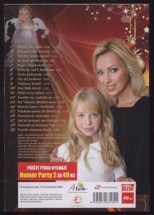 Kateřina Brožová - Nejkrásnější vánoční koledy (CD)