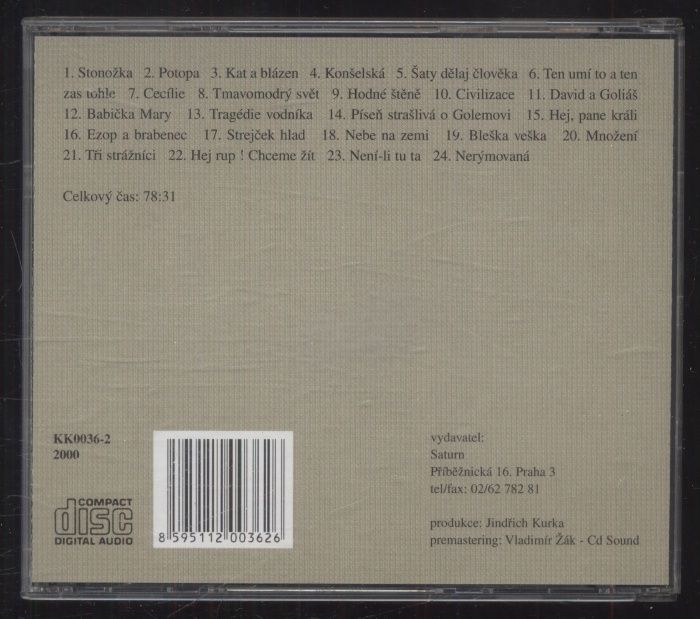 Jan Werich - Nebe na zemi (CD)